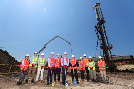 Darlington Station Groundbreaking Summer 2023