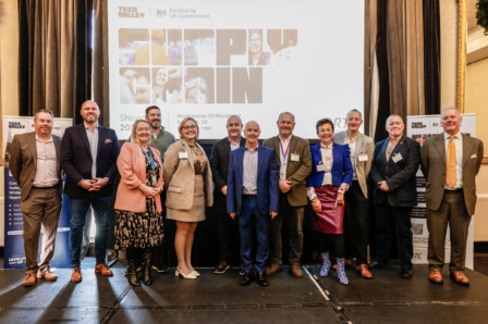 Speakers at the Tees Valley Supply Chain Showcase, at Hardwick Hall