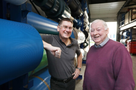 Jeremy and Gerry Byrne, of GB Belting